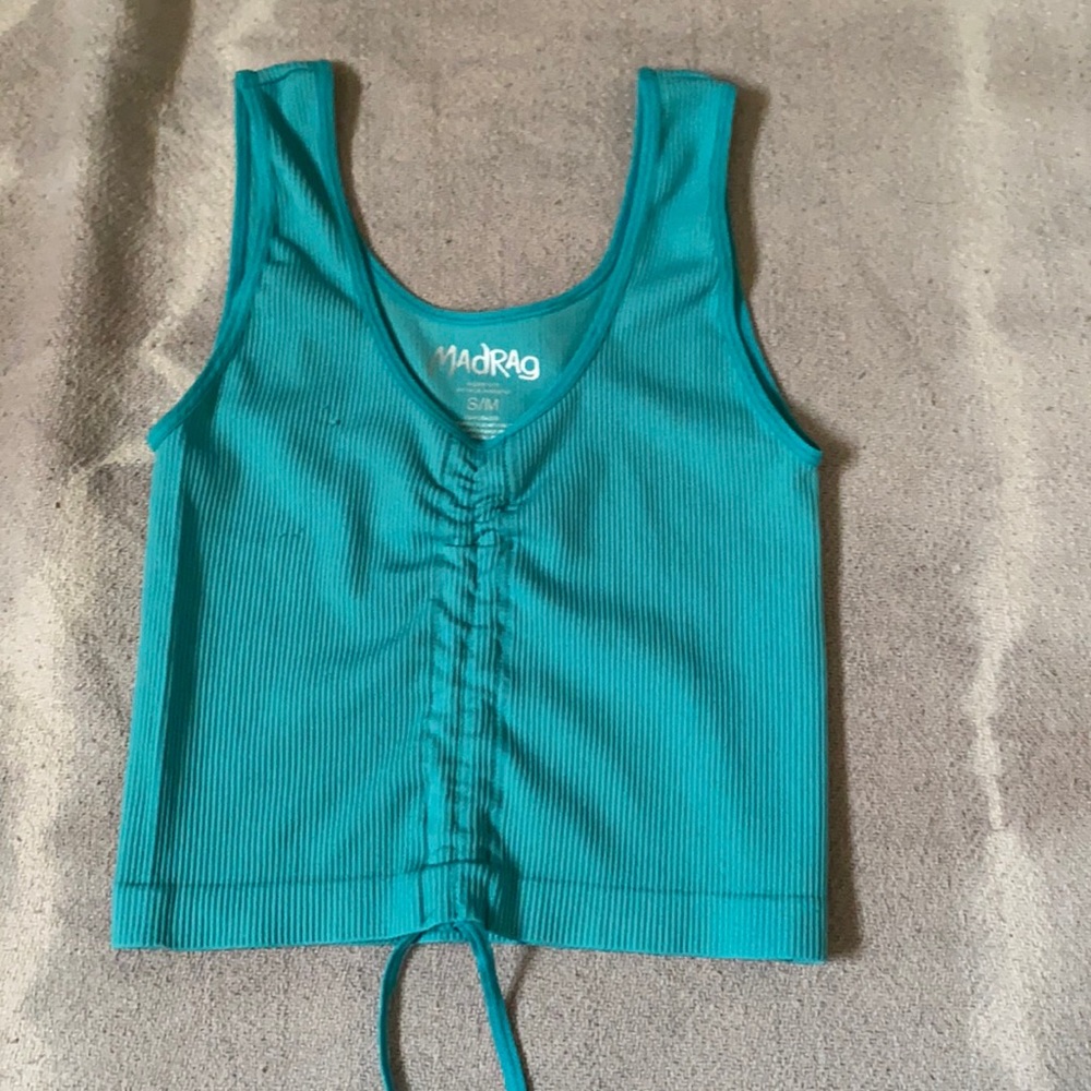 Teal Blue Tank Top